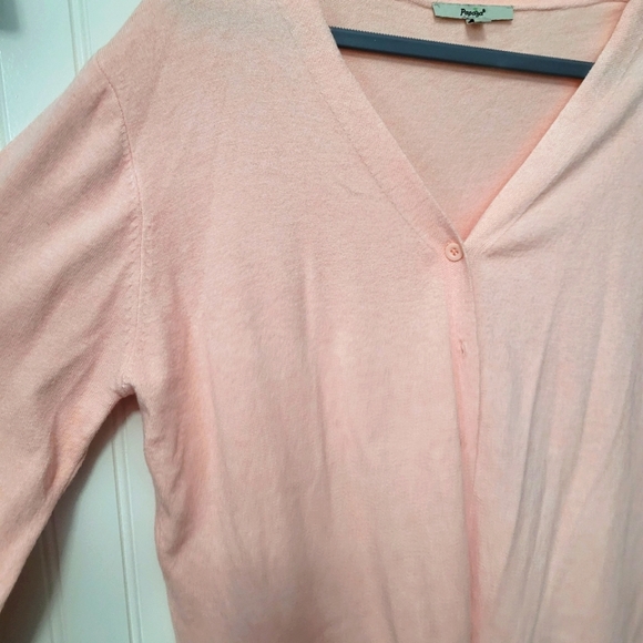 Pink Long sleeved Papaya fleece jacket - Picture 1 of 12